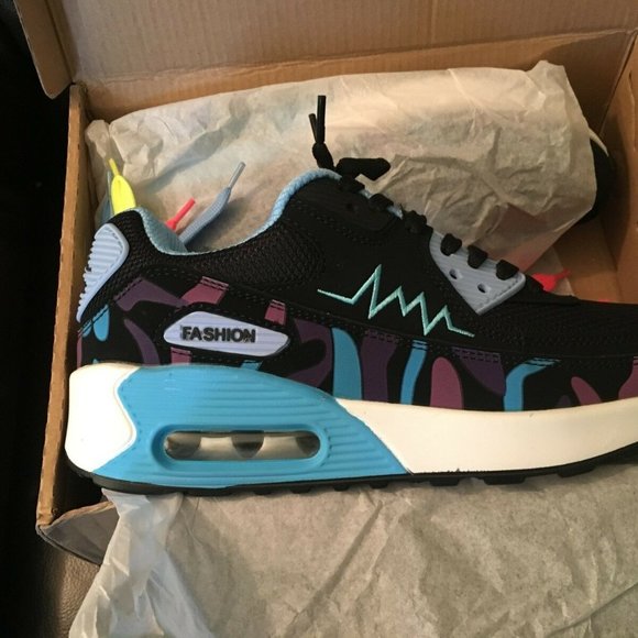 OUOUVALLEY WOMENS FASHION PLATFORM SNEAKERS. - Picture 1 of 4